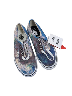 Vans Authentic Claude Monet MoMA Water Lilies Women's Size 5 Art Edition Casual